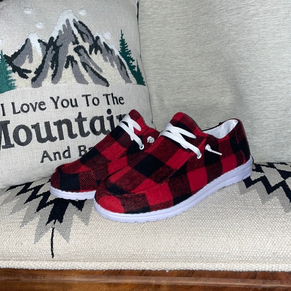 Hey Dude Shoes New Hey Dude Buffalo Plaid Dupes Poshmark